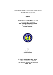 STUDI PROSES PEMBUATAN CALUNG BANYUMASAN DI PAPRINGAN BANYUMAS ...